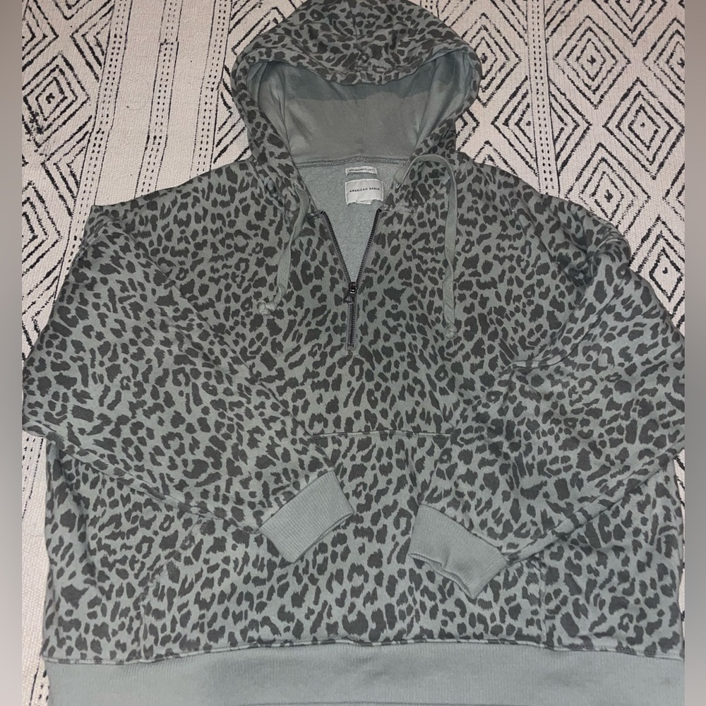 American Eagle quarter zip hoodie